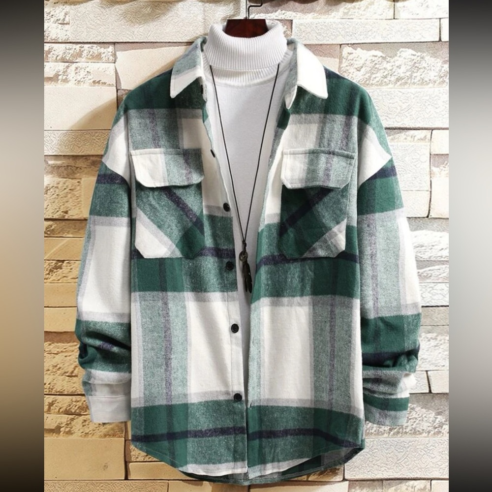 Oversized flannel
